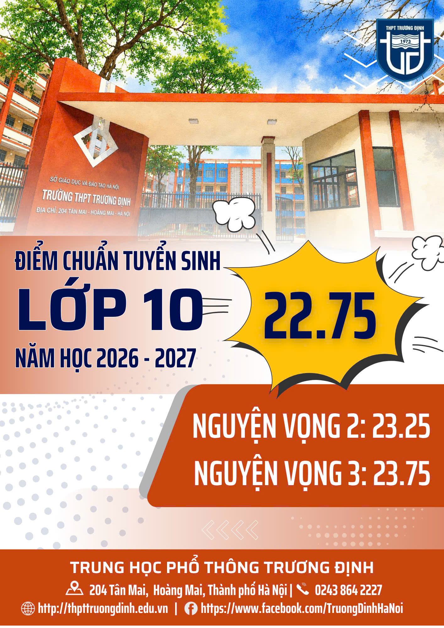 Điểm chuẩn - Giấy mời tư vấn tuyển sinh - Hồ sơ tuyển sinh